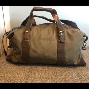 Coach Olive Green Cabin Bag / Duffel Bag